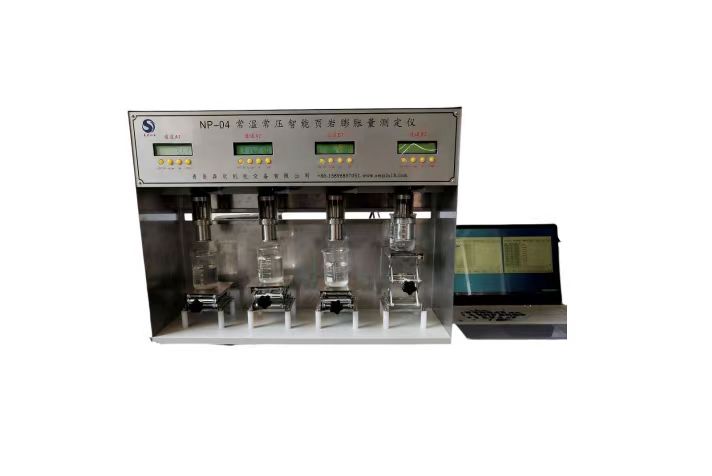四聯(lián)常溫常壓智能頁(yè)巖膨脹量測(cè)定儀NP-04